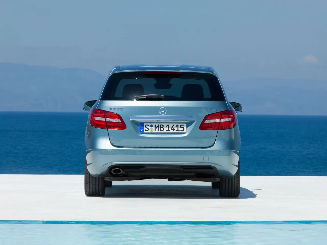 Mercedes-Benz B-Class (2012) - Rear