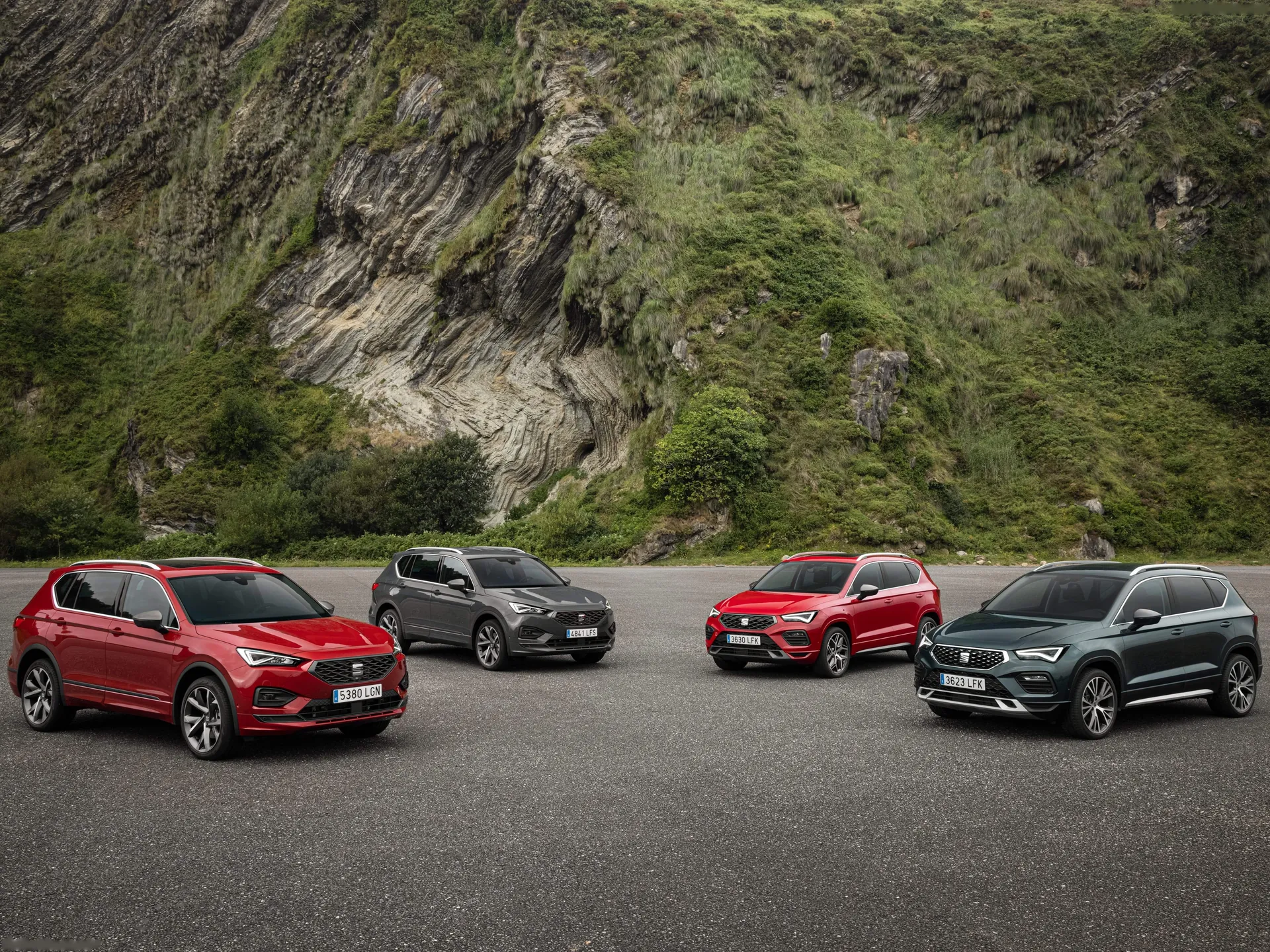 Seat Tarraco FR (2020) – skupinový snímek