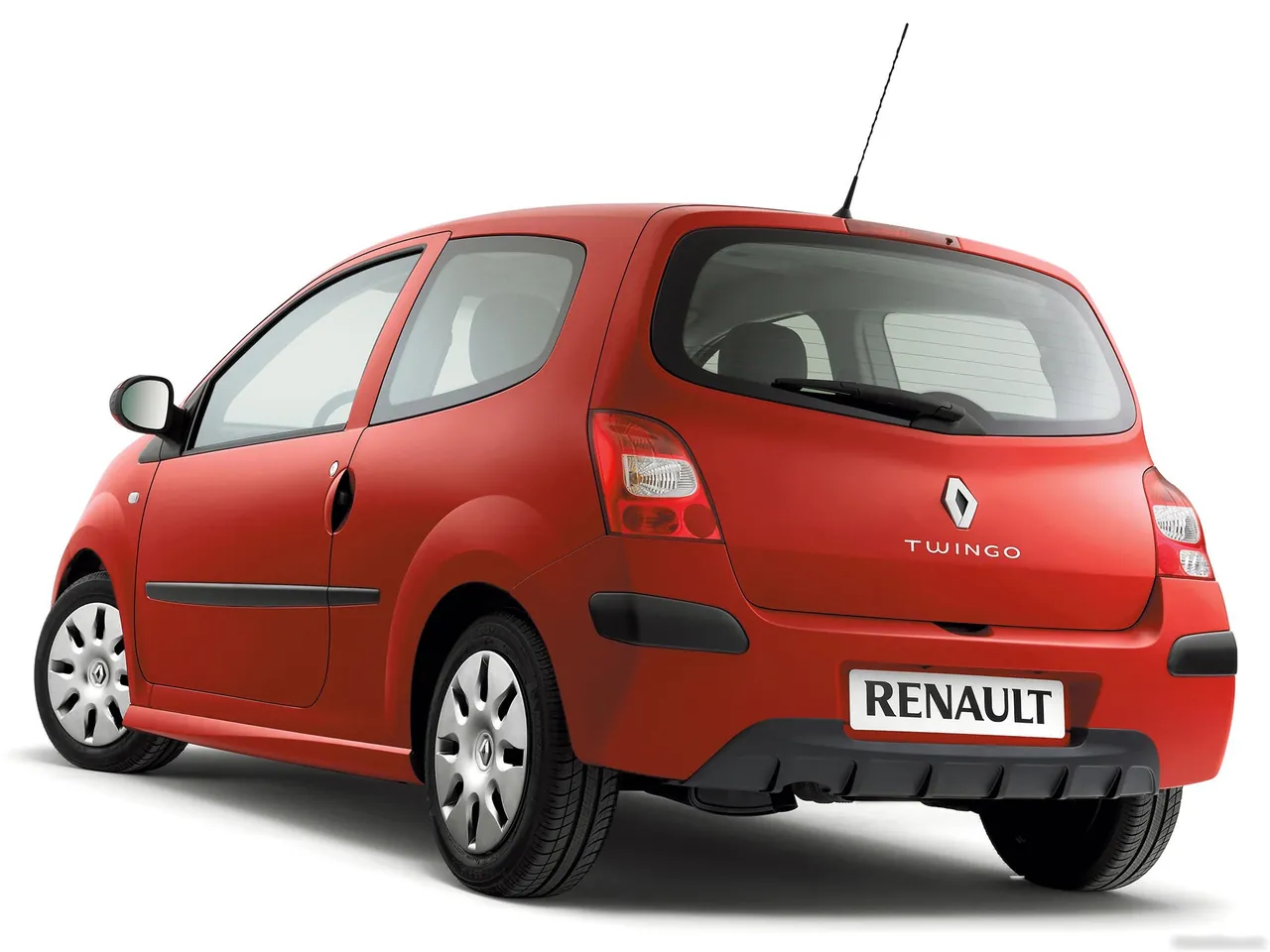 Renault Twingo (2008) – zadní tříčtvrteční pohled