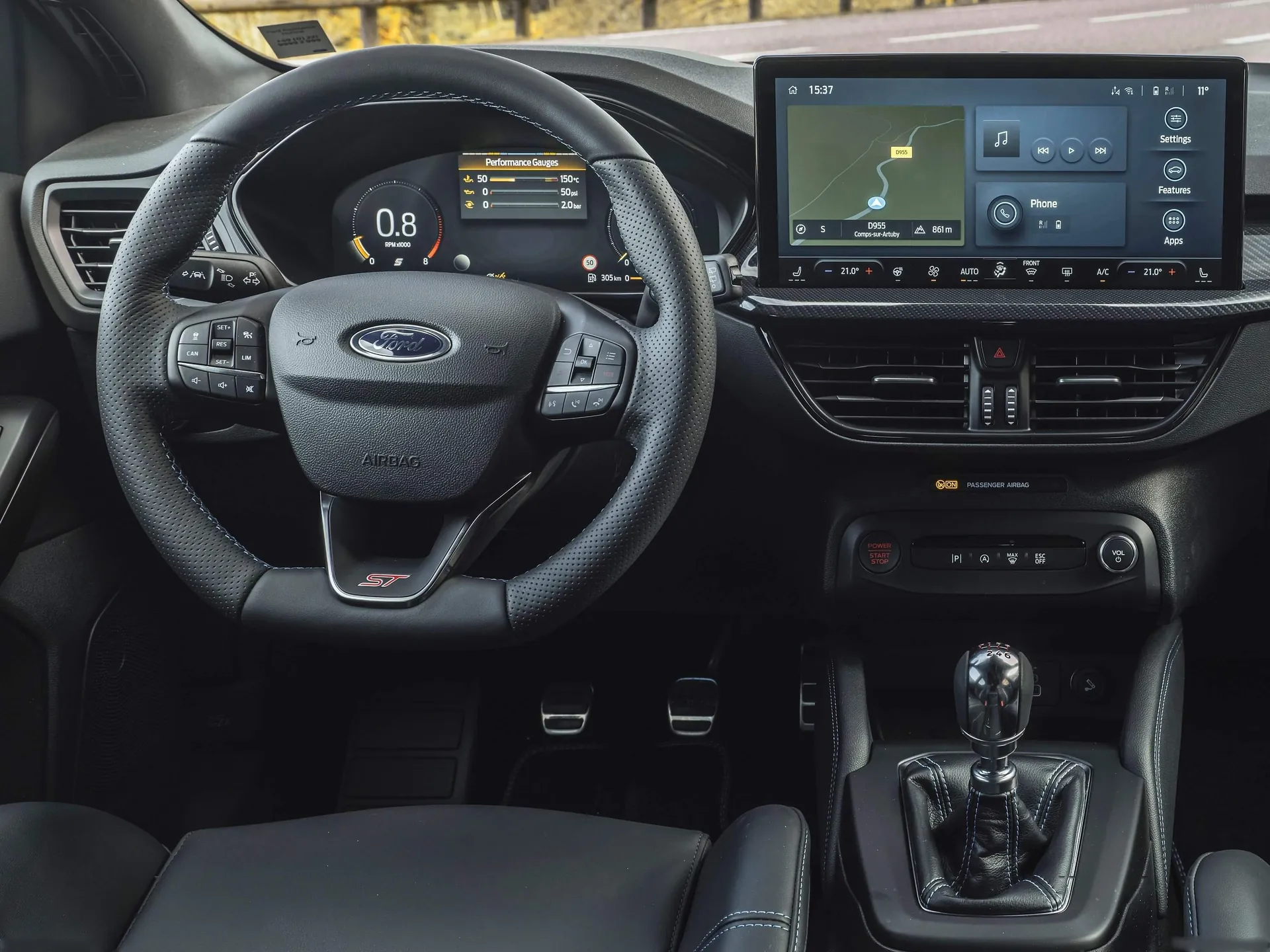 Ford Focus ST Edition (2024) – interiér