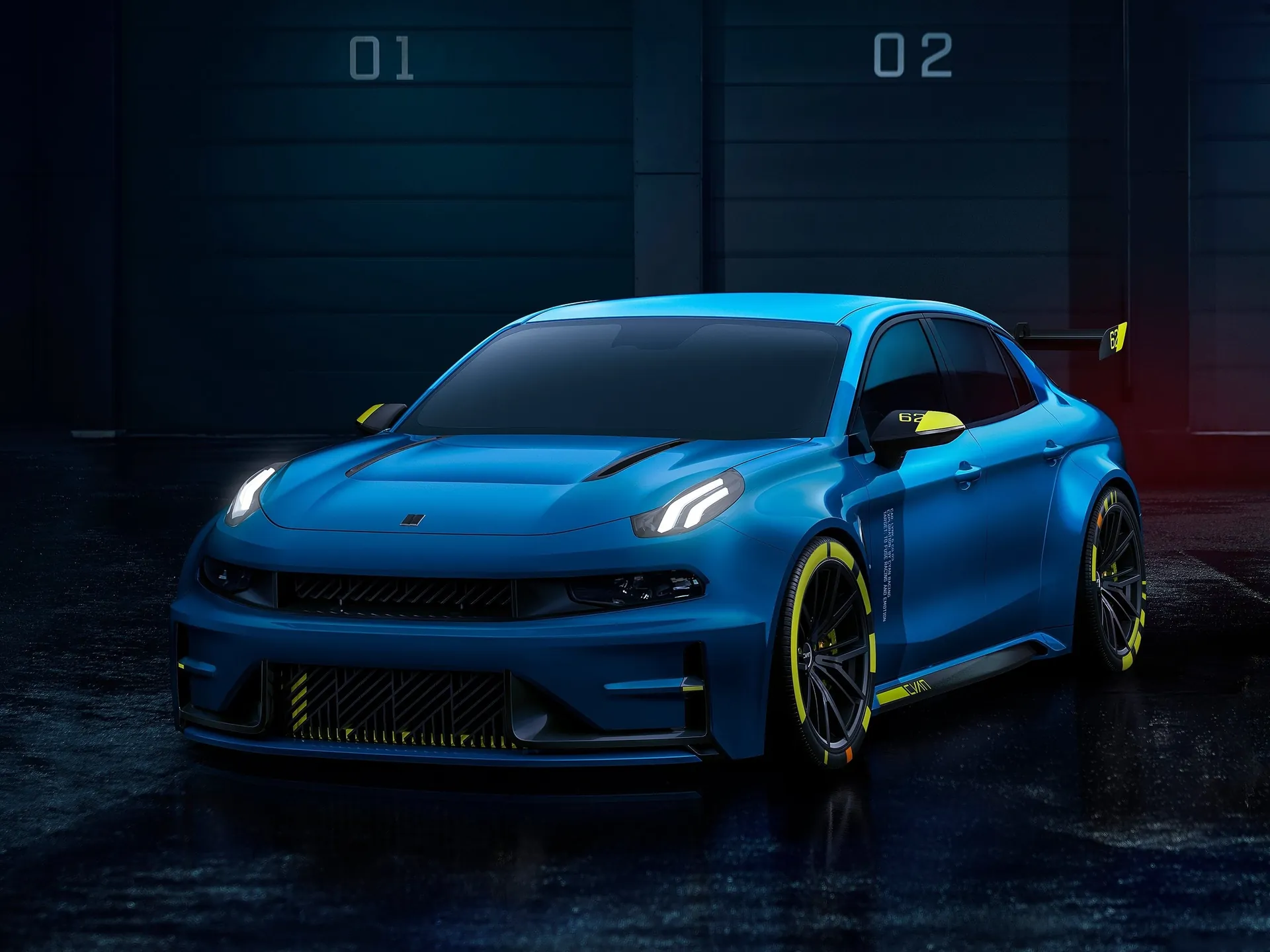 Lynk Co 03 Cyan Racing Concept (2018)