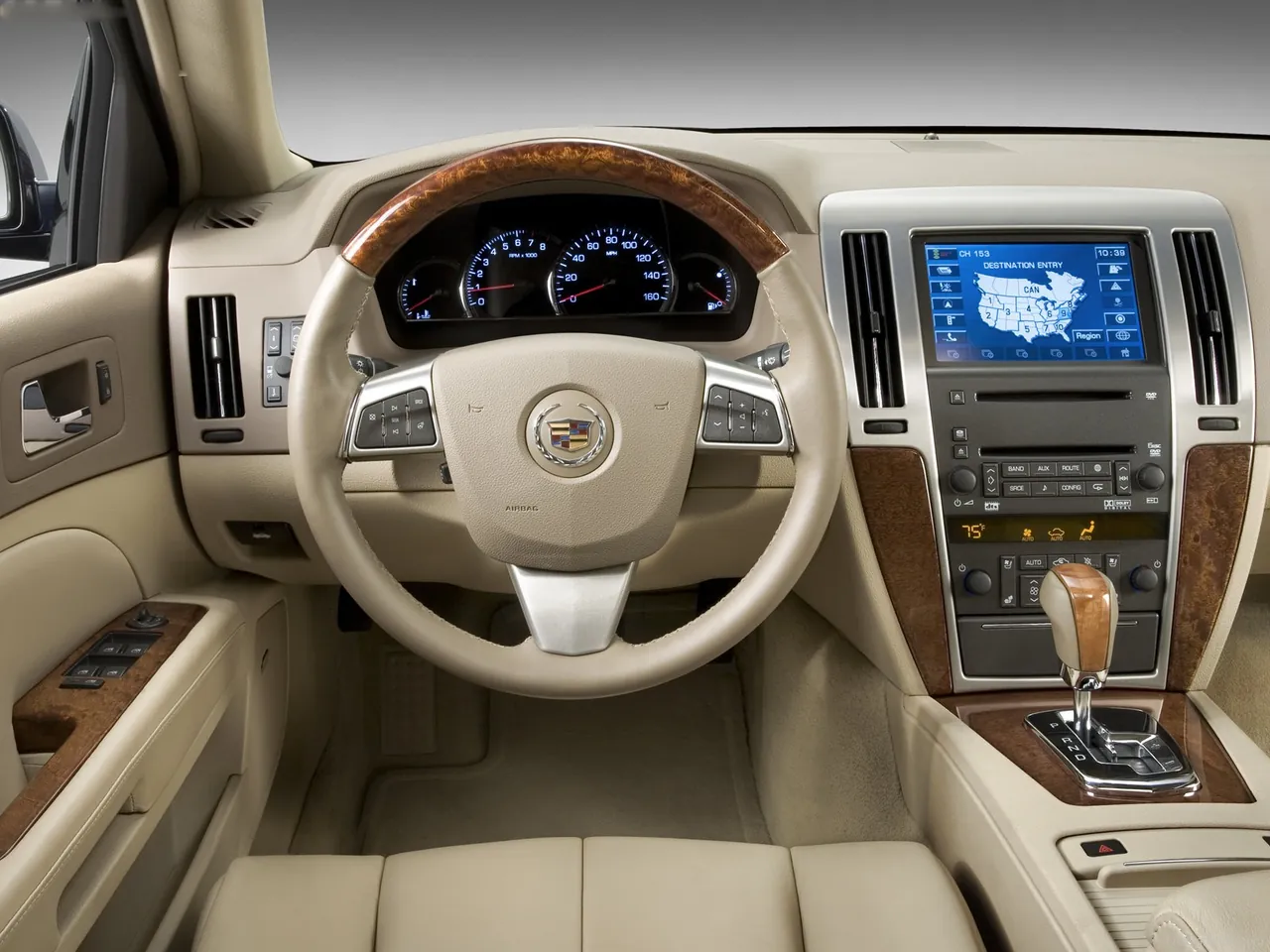 Cadillac STS (2008) – interiér