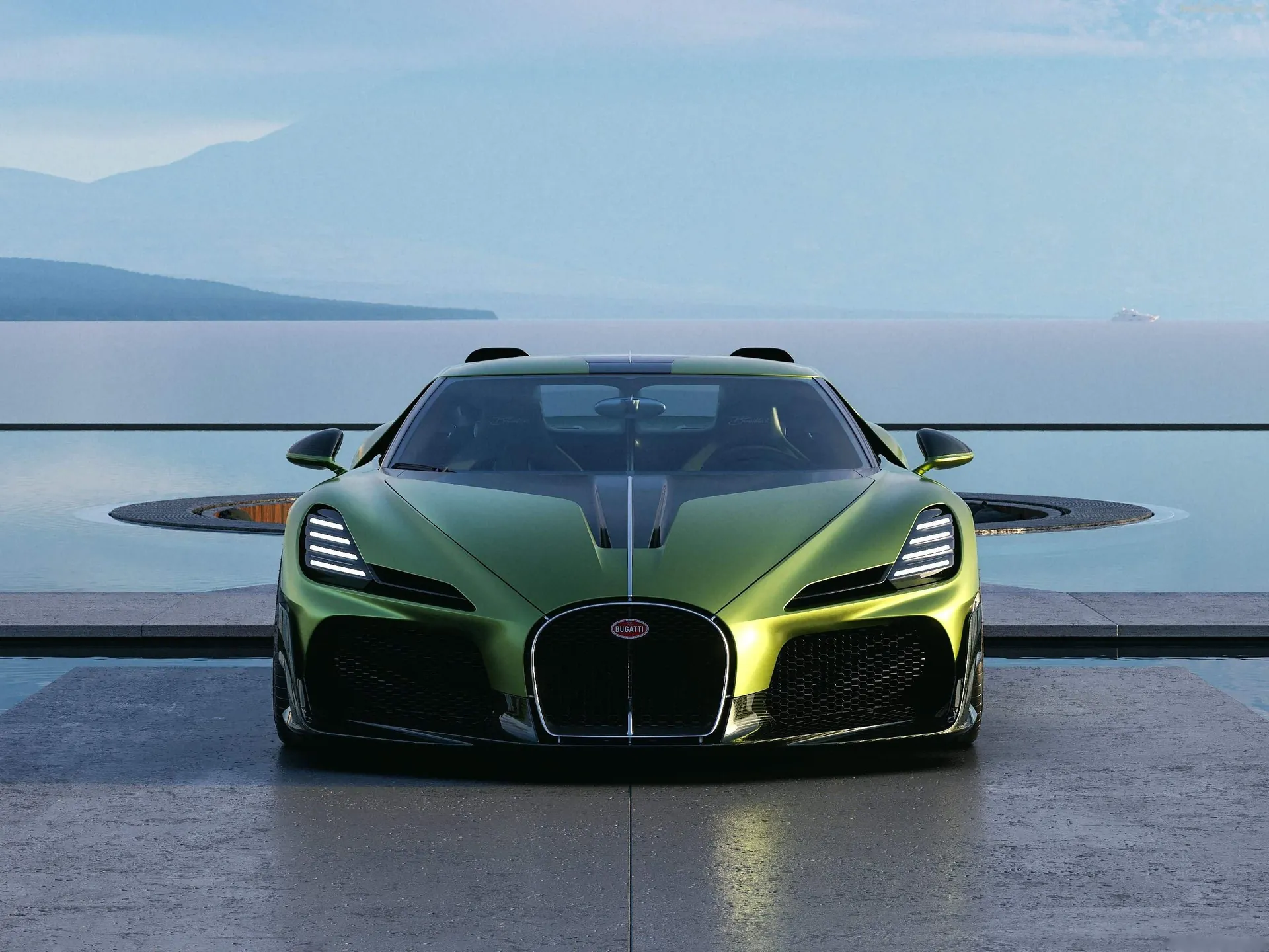 Bugatti Brouillard (2025) – zepředu