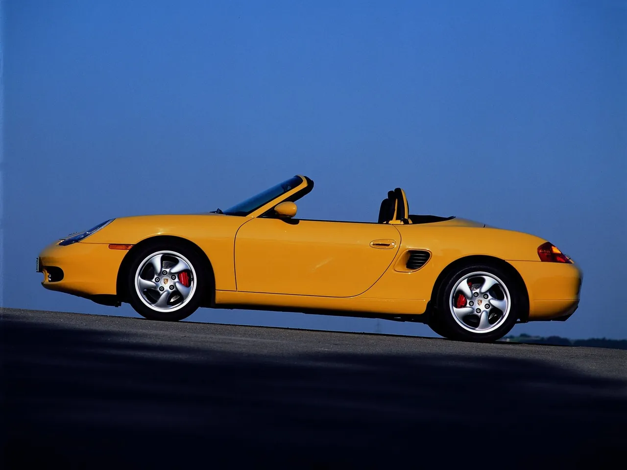 Porsche Boxster S (2001) - Side Profile
