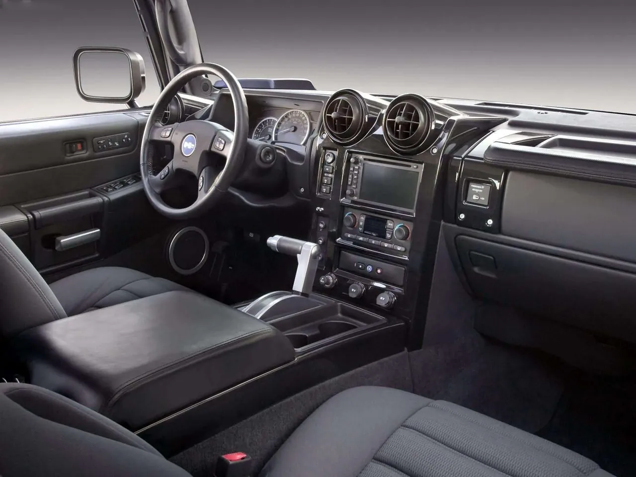 Hummer H2H Hydrogen Concept (2004) – interiér