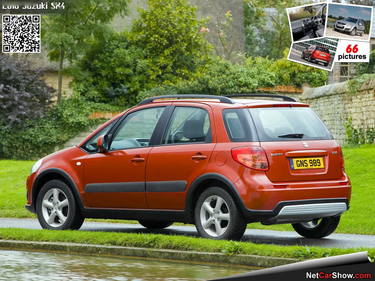 Suzuki SX4 (2010) – zadní tříčtvrteční pohled