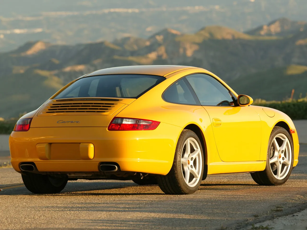 Porsche 911 Carrera Coupe (2006) - Rear Three-Quarter