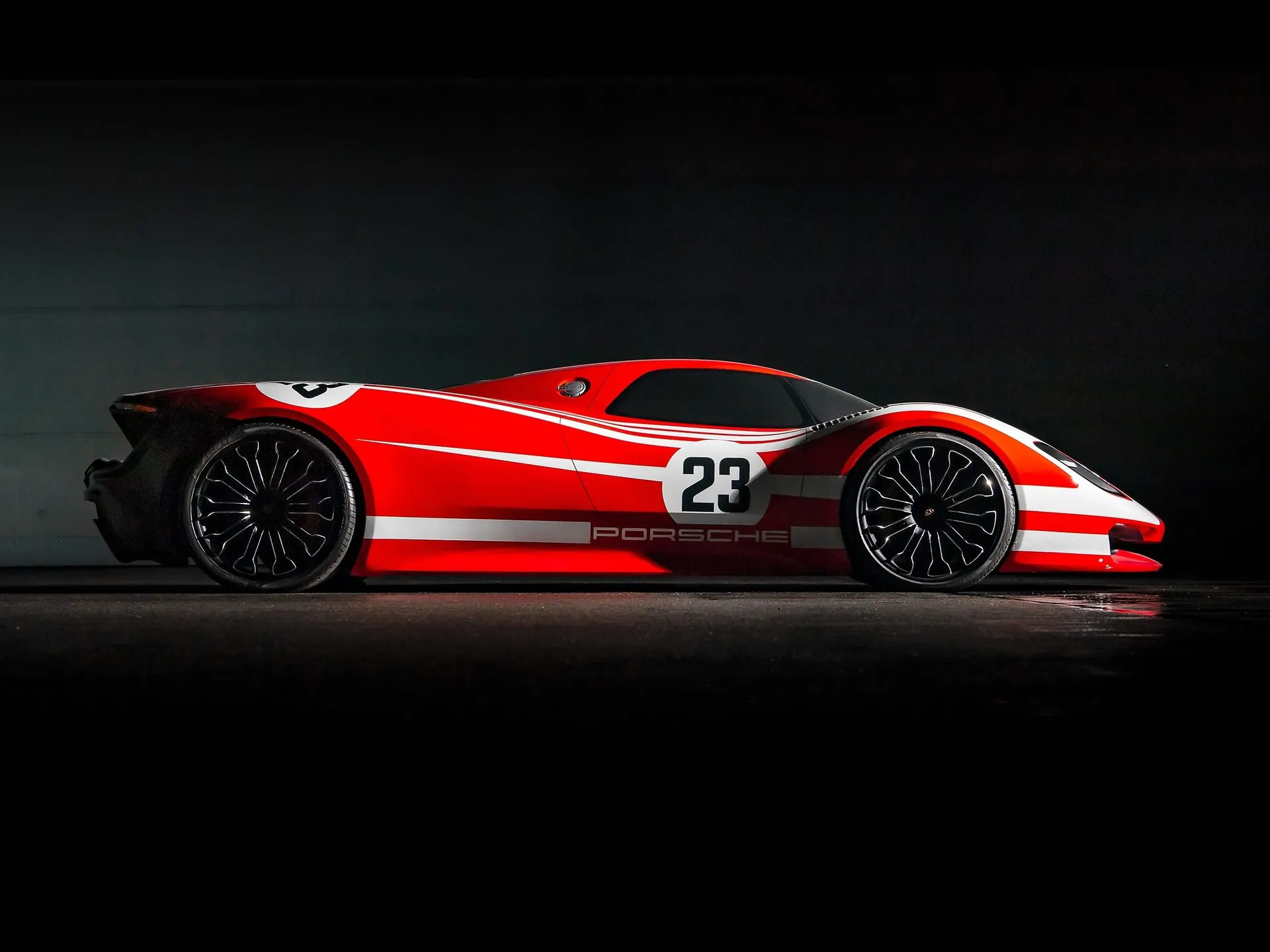 Porsche 917 Living Legend Concept (2013) – boční profil