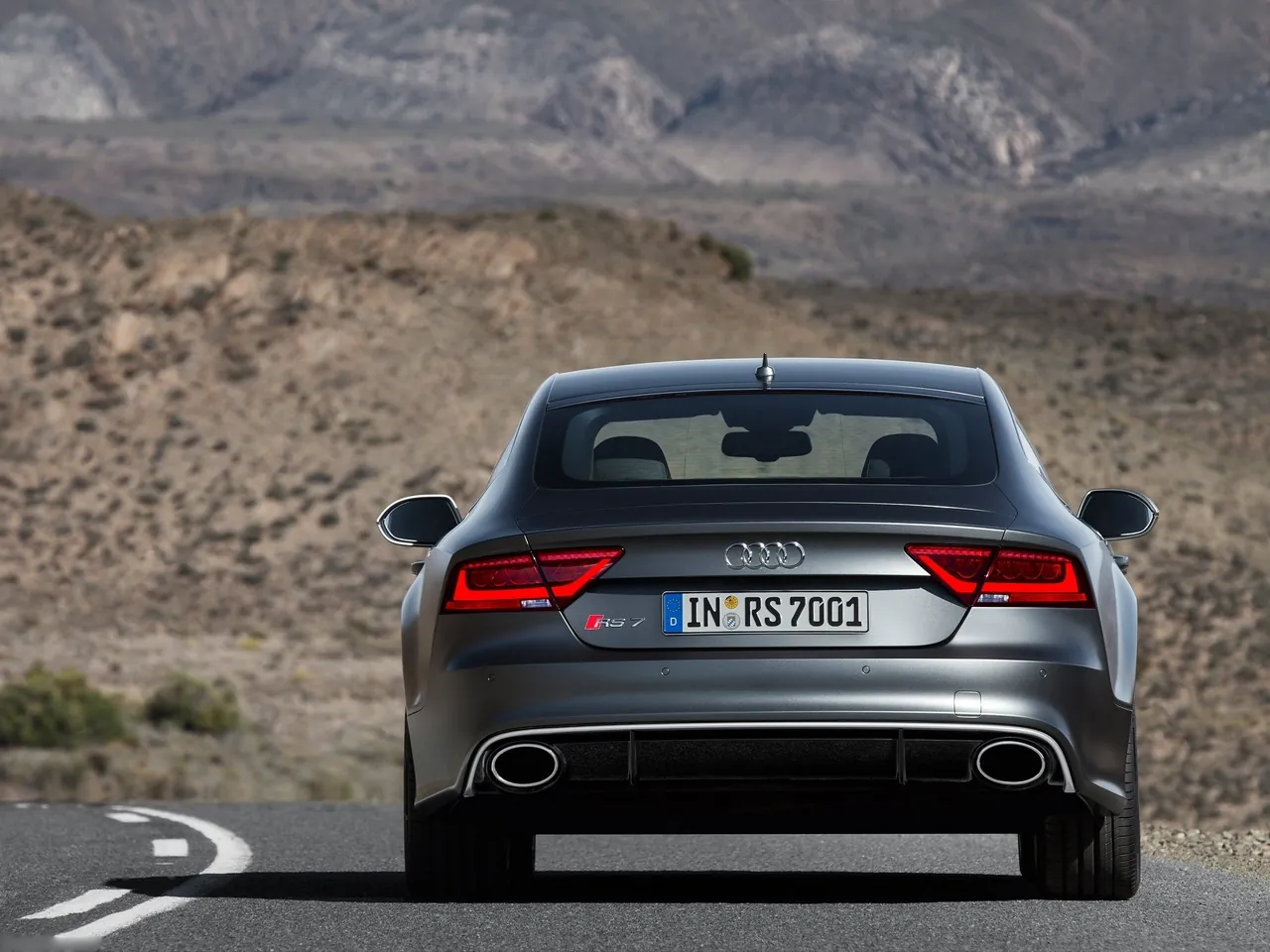 Audi RS7 Sportback (2014) – zezadu