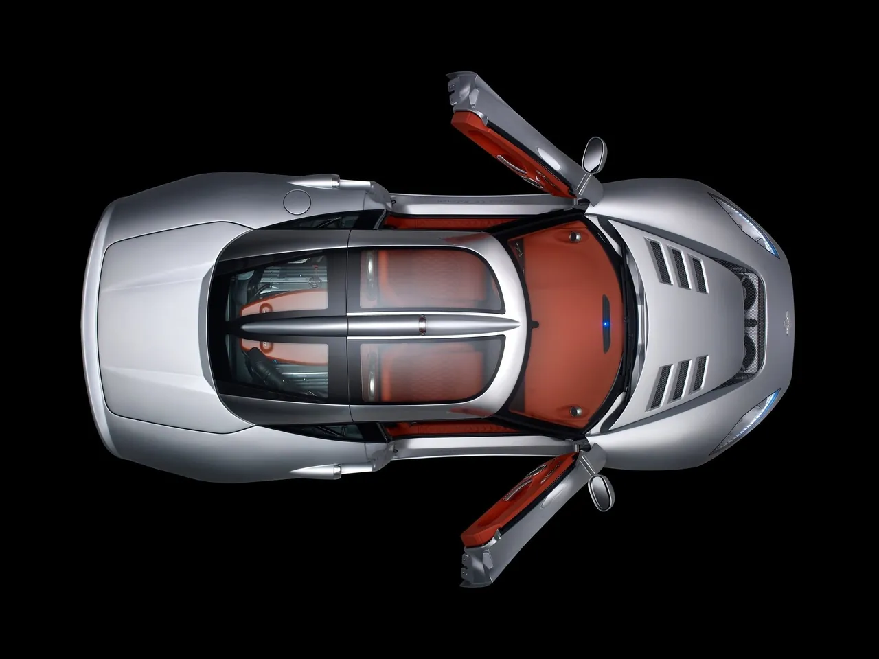 Spyker C8 Aileron (2008) – pohled shora