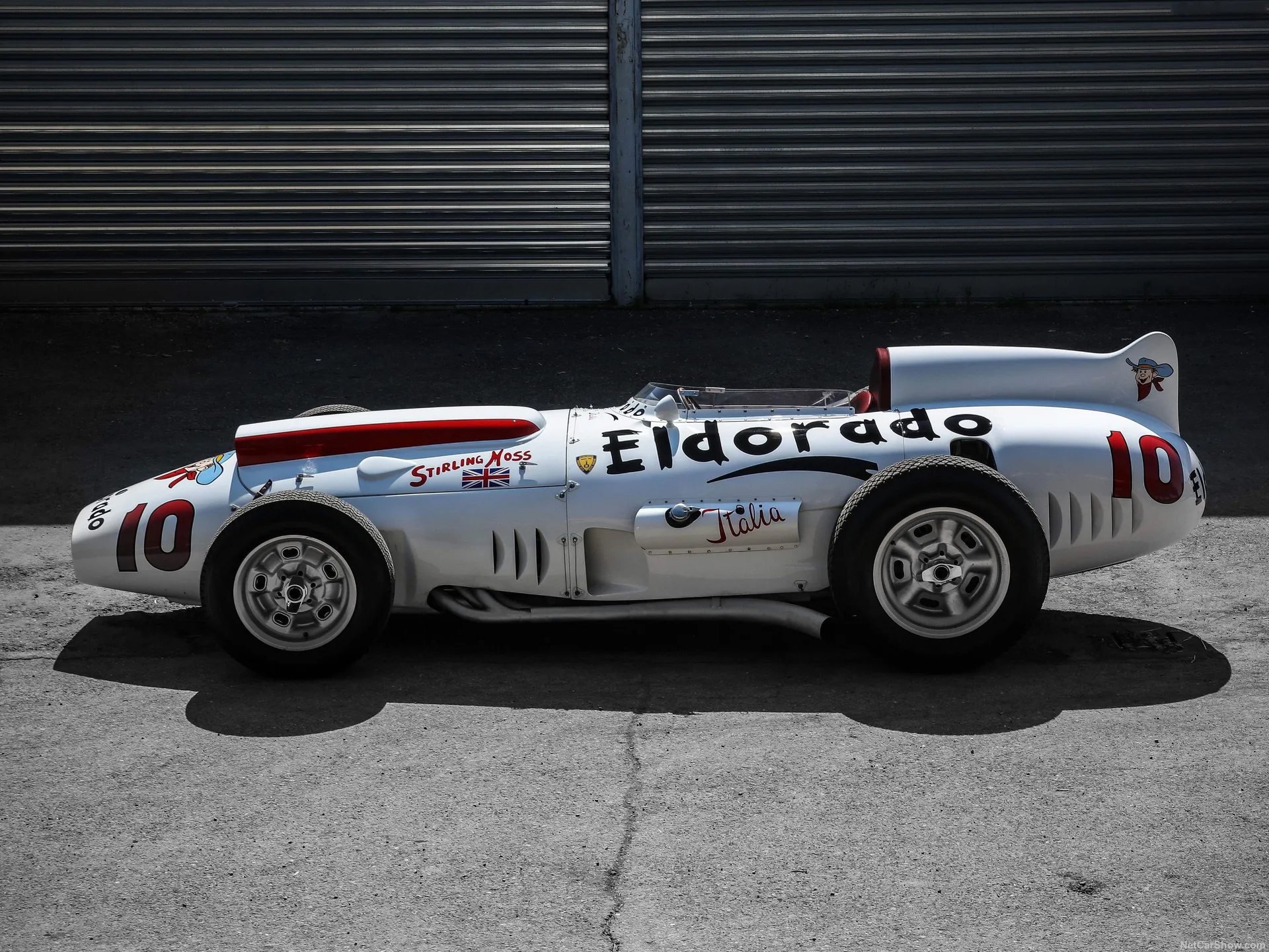 Maserati Eldorado Racecar (1958) – boční profil