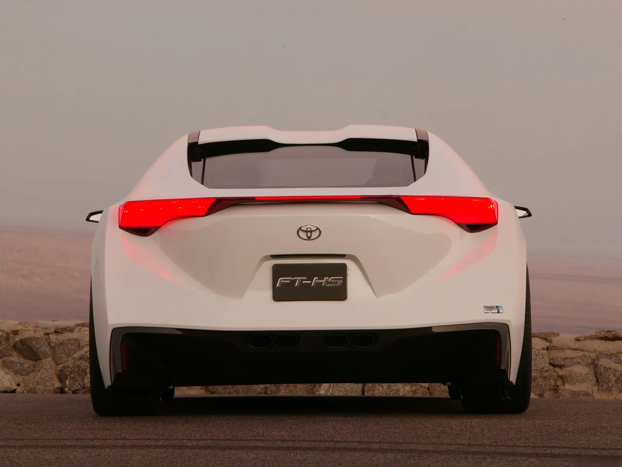 Toyota FT-HS Concept (2007) – zezadu