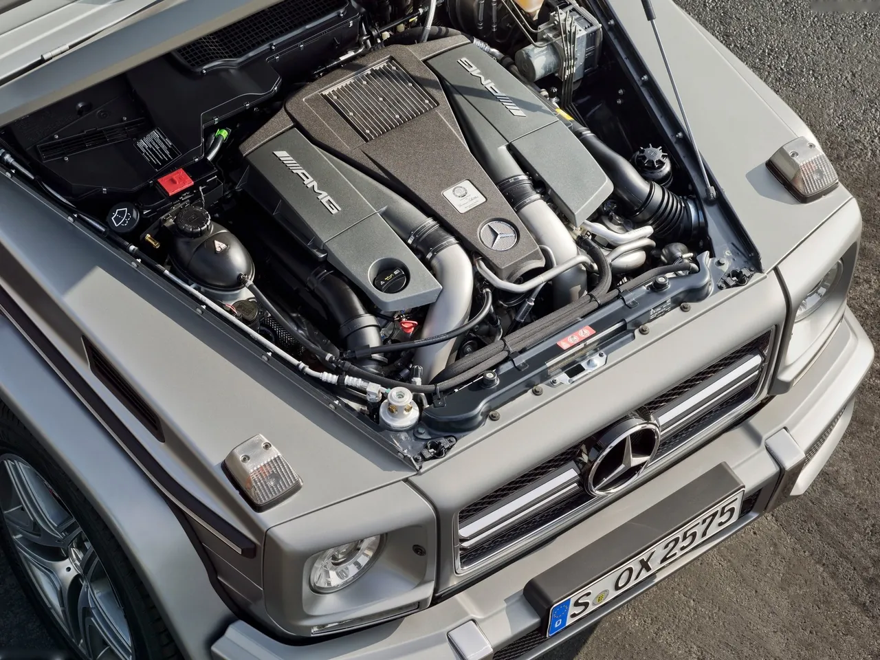 Mercedes-Benz G63 AMG (2013) – motor