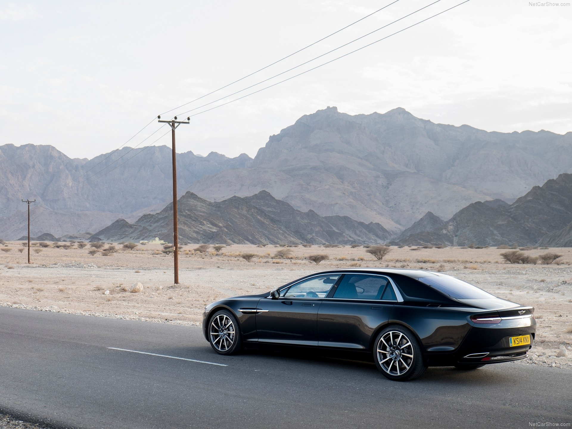 Aston Martin Lagonda (2016) – zadní tříčtvrteční pohled