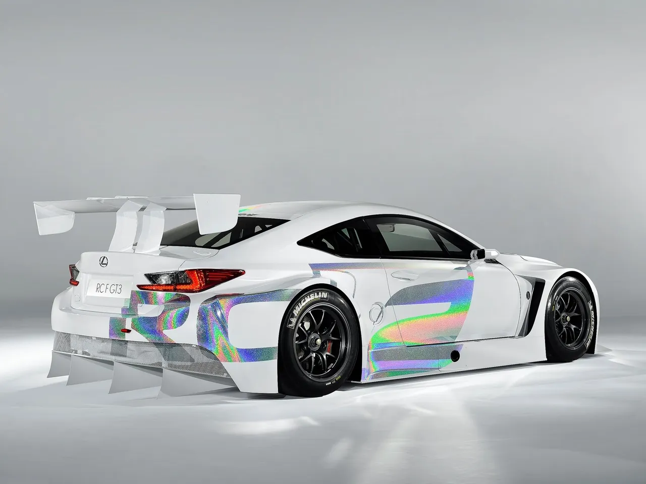 Lexus RC F GT3 Concept (2014) – zadní tříčtvrteční pohled