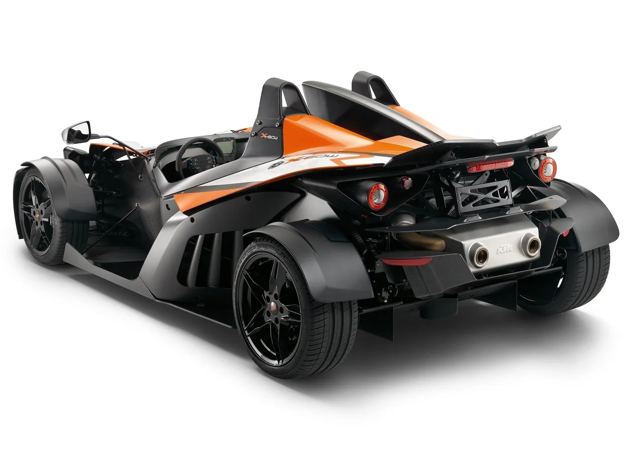 KTM X-Bow R (2011) – zadní tříčtvrteční pohled