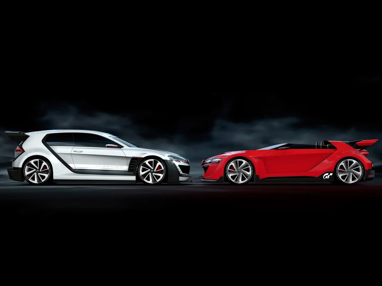 Volkswagen GTI Supersport Vision Gran Turismo Concept (2015) – boční profil