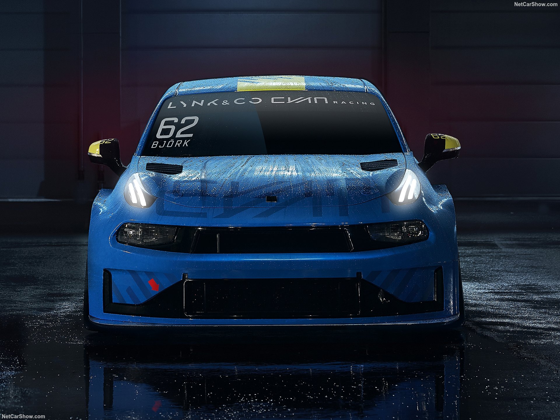 Lynk Co 03 Cyan Racing Concept (2018) – zepředu