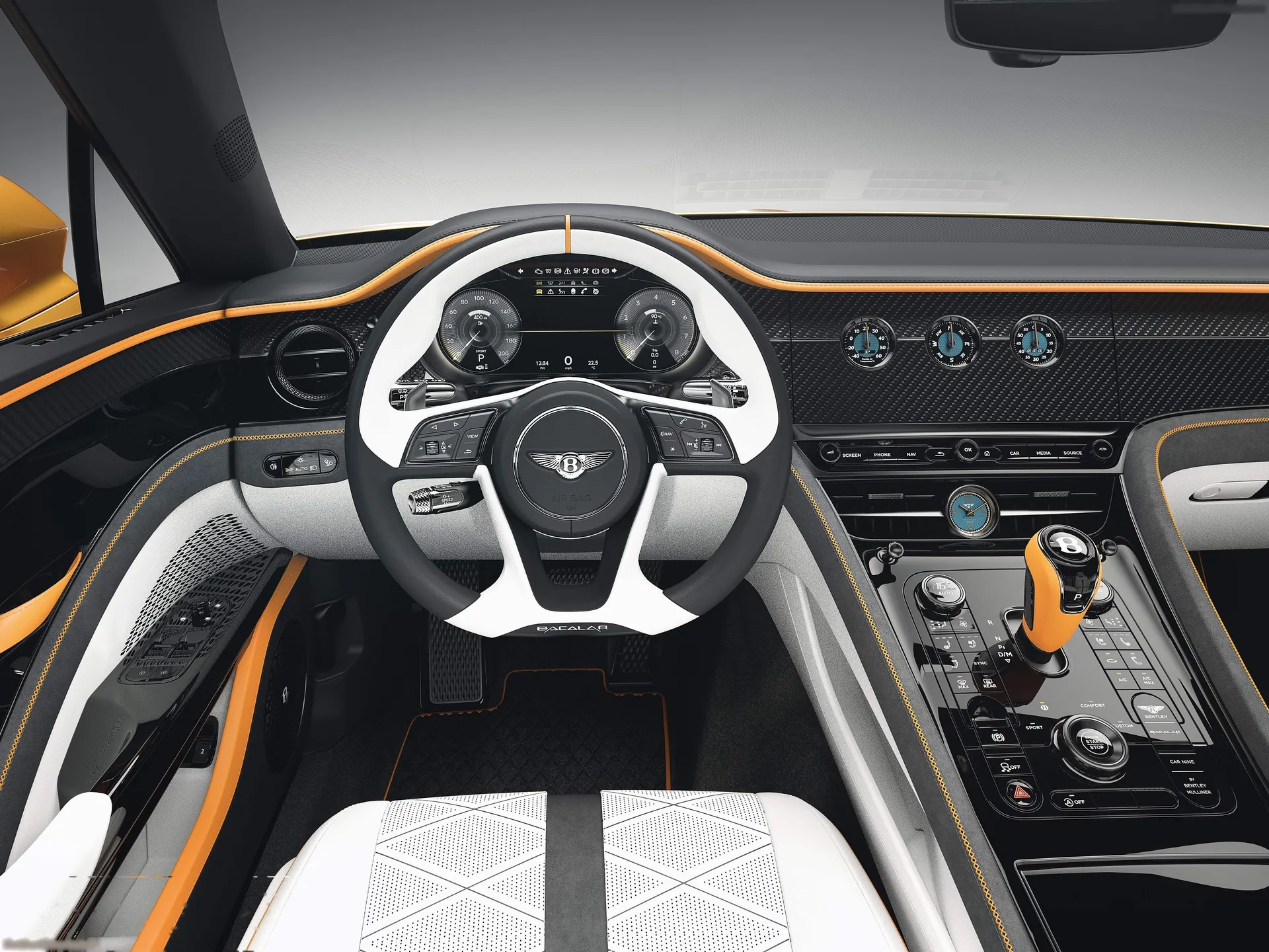 Bentley Mulliner Bacalar (2021) – interiér