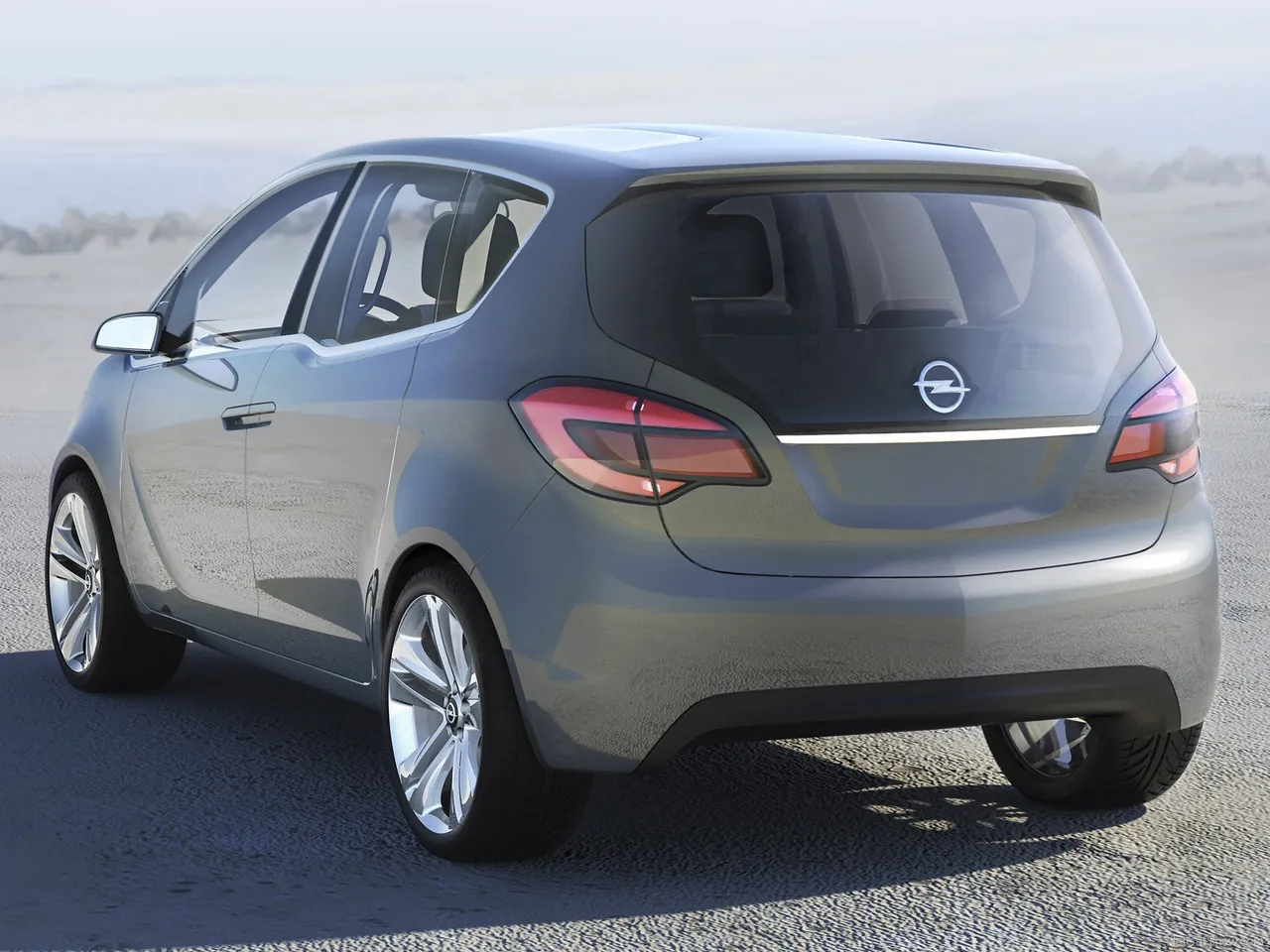 Opel Meriva Concept (2008) – zadní tříčtvrteční pohled