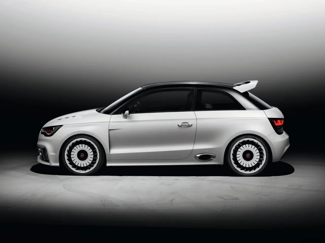 Audi A1 clubsport quattro Concept (2011) – boční profil