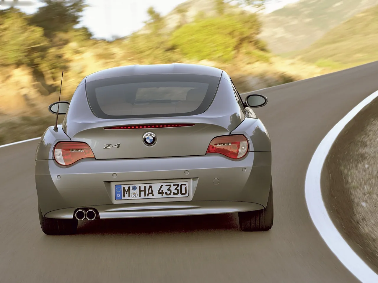BMW Z4 Coupe (2006) – zezadu