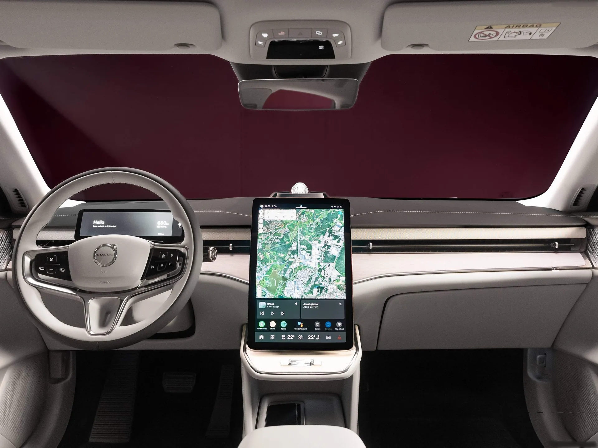 Volvo ES90 (2026) – interiér