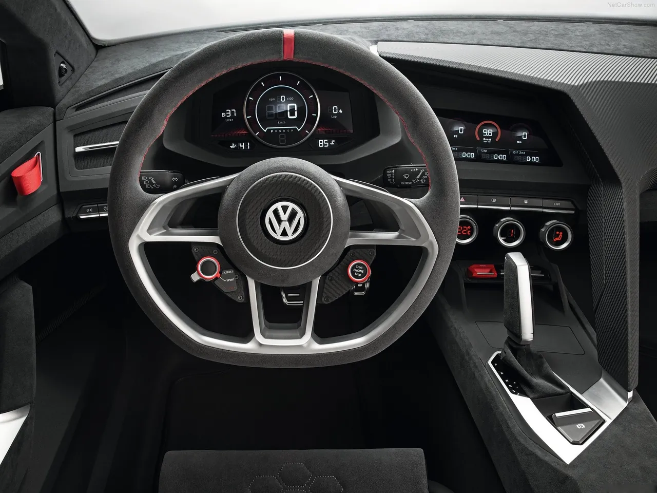 Volkswagen Design Vision GTI Concept (2013) – interiér