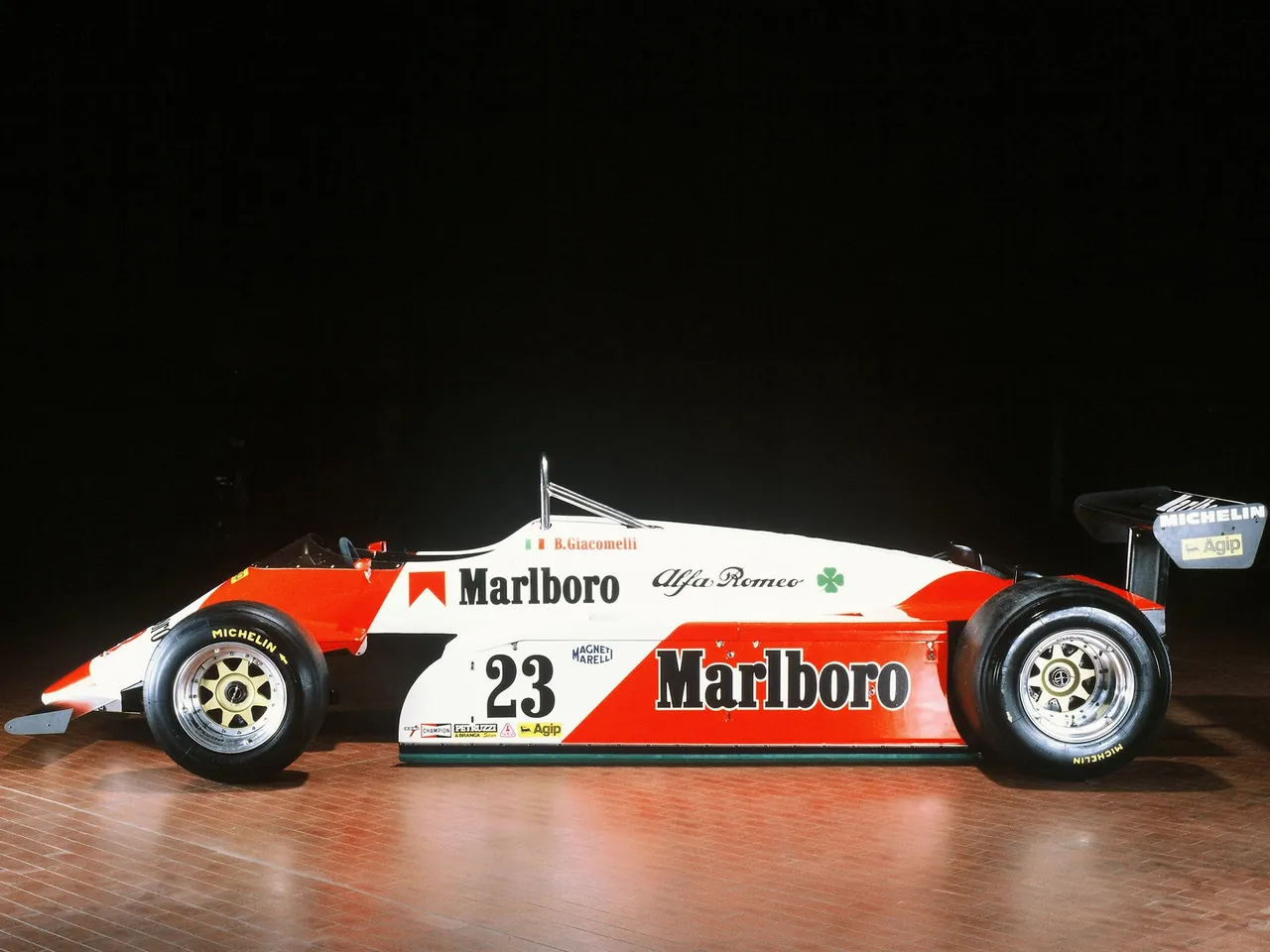 Alfa Romeo 182 T Formula 1 (1982) Side