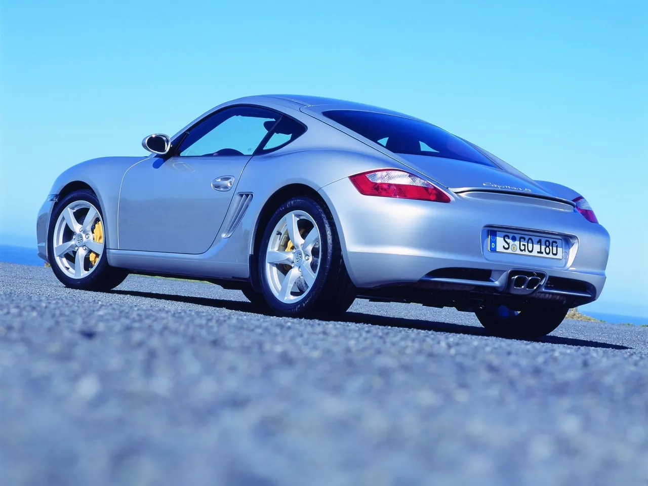 Porsche Cayman S (2007) - Rear Three-Quarter