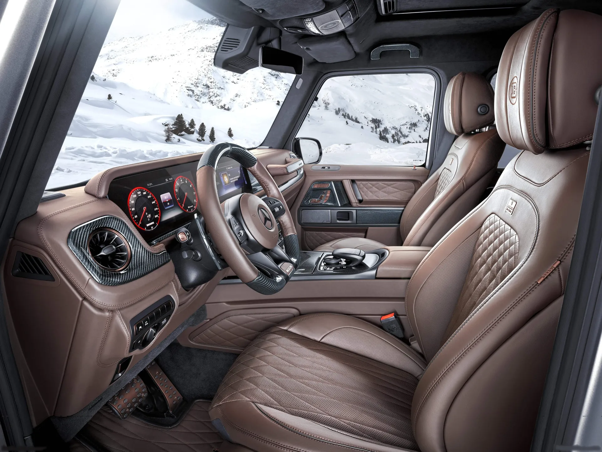 Brabus 800 Adventure XLP (2020) – interiér