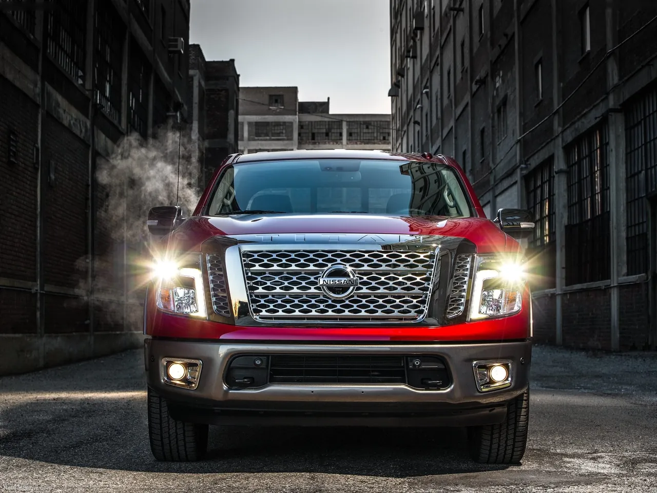 Nissan Titan (2017) – zepředu