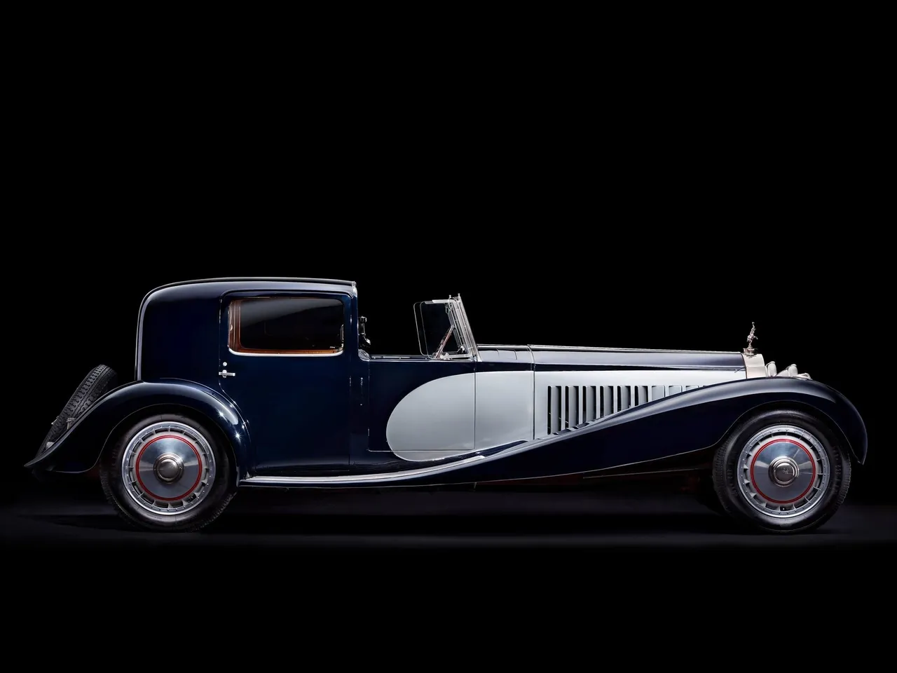 Bugatti Type 41 Royale (1932) – boční profil