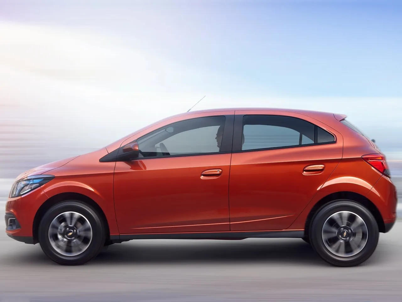 Chevrolet Onix (2013) – boční profil