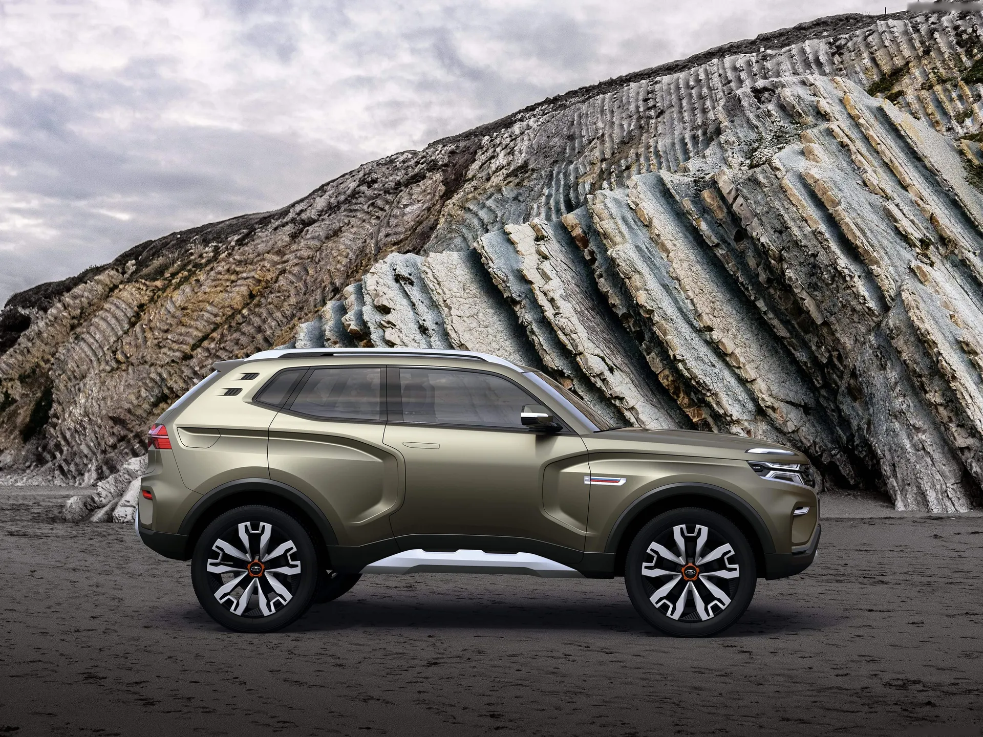 Lada 4x4 Vision Concept (2018) – boční profil