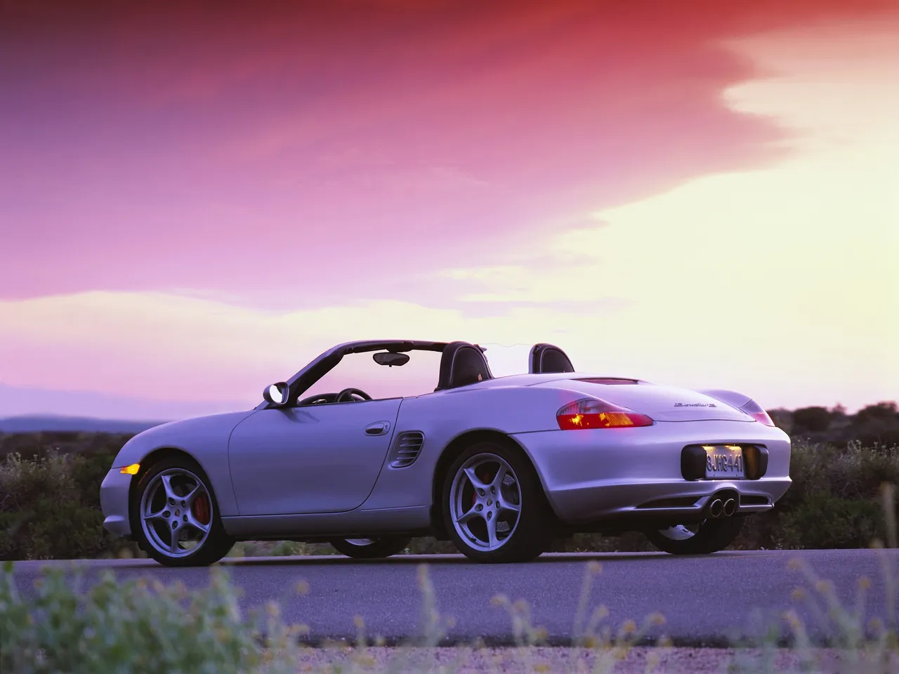 Porsche Boxster S (2004) - Rear Three-Quarter