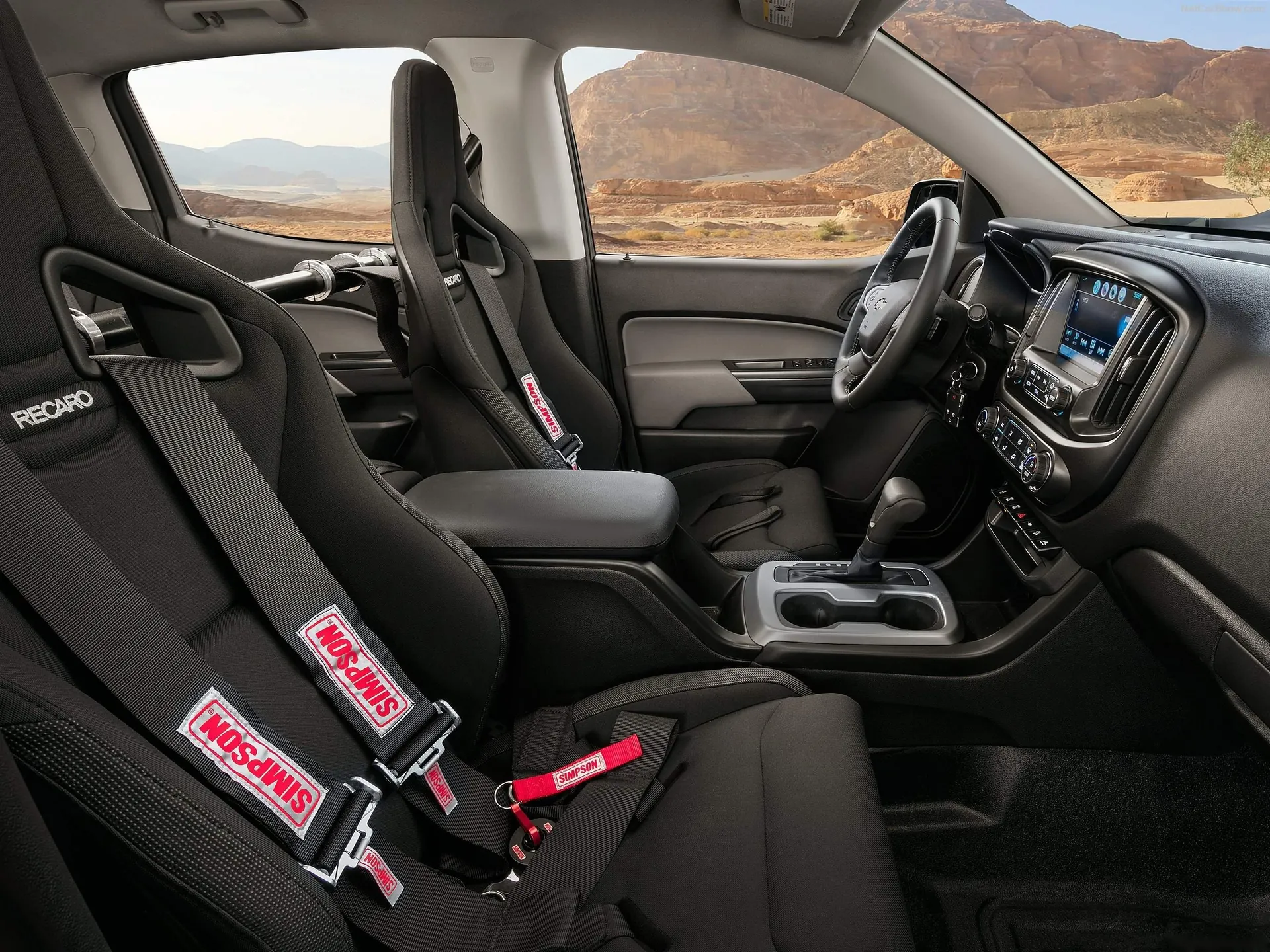 Chevrolet Colorado ZH2 Concept (2016) – interiér