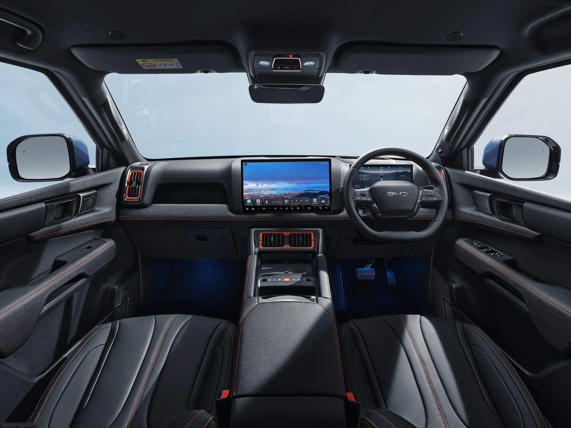 BYD Shark (2027) – interiér