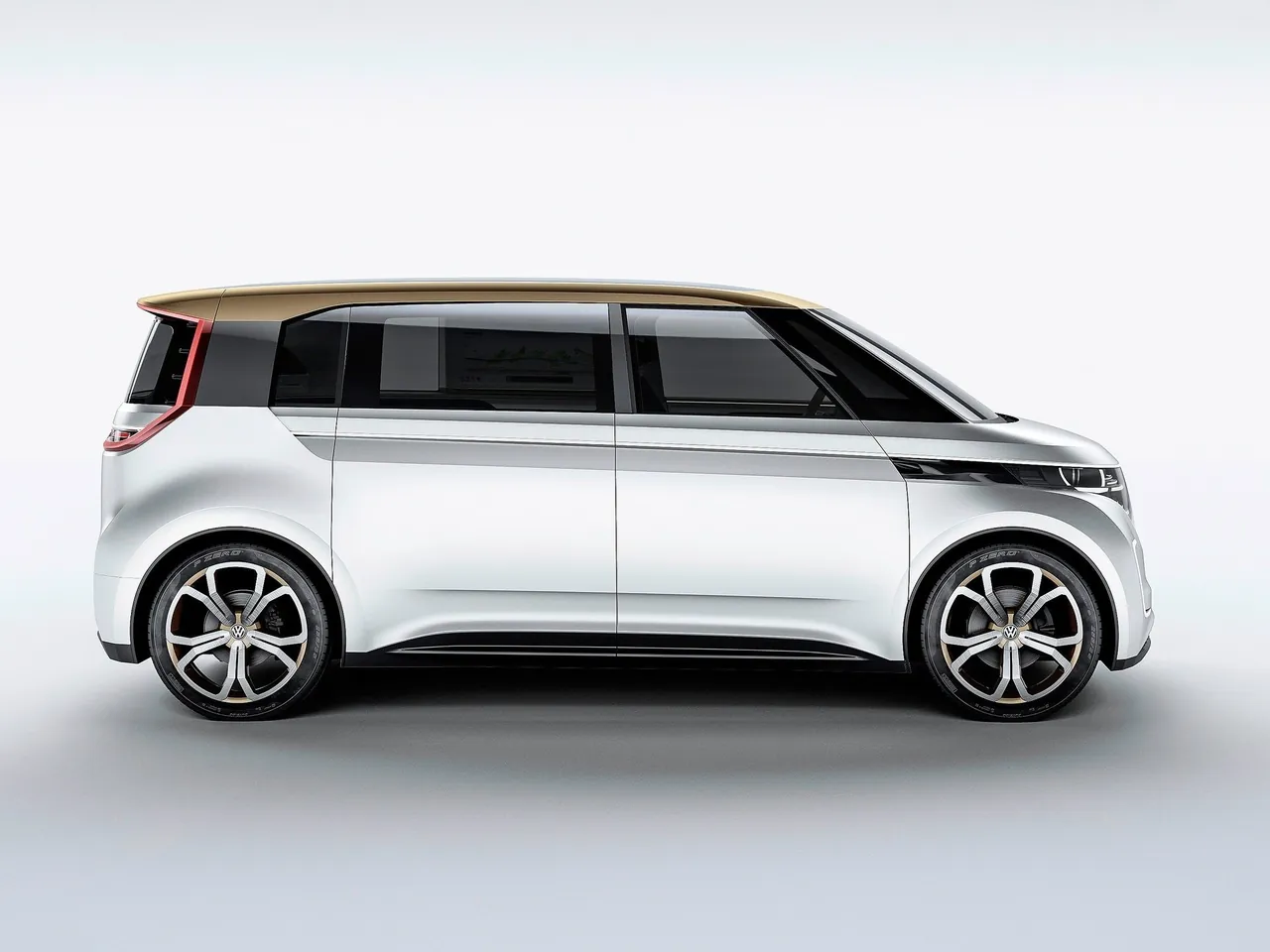 Volkswagen Budd-e Concept (2016) – boční profil