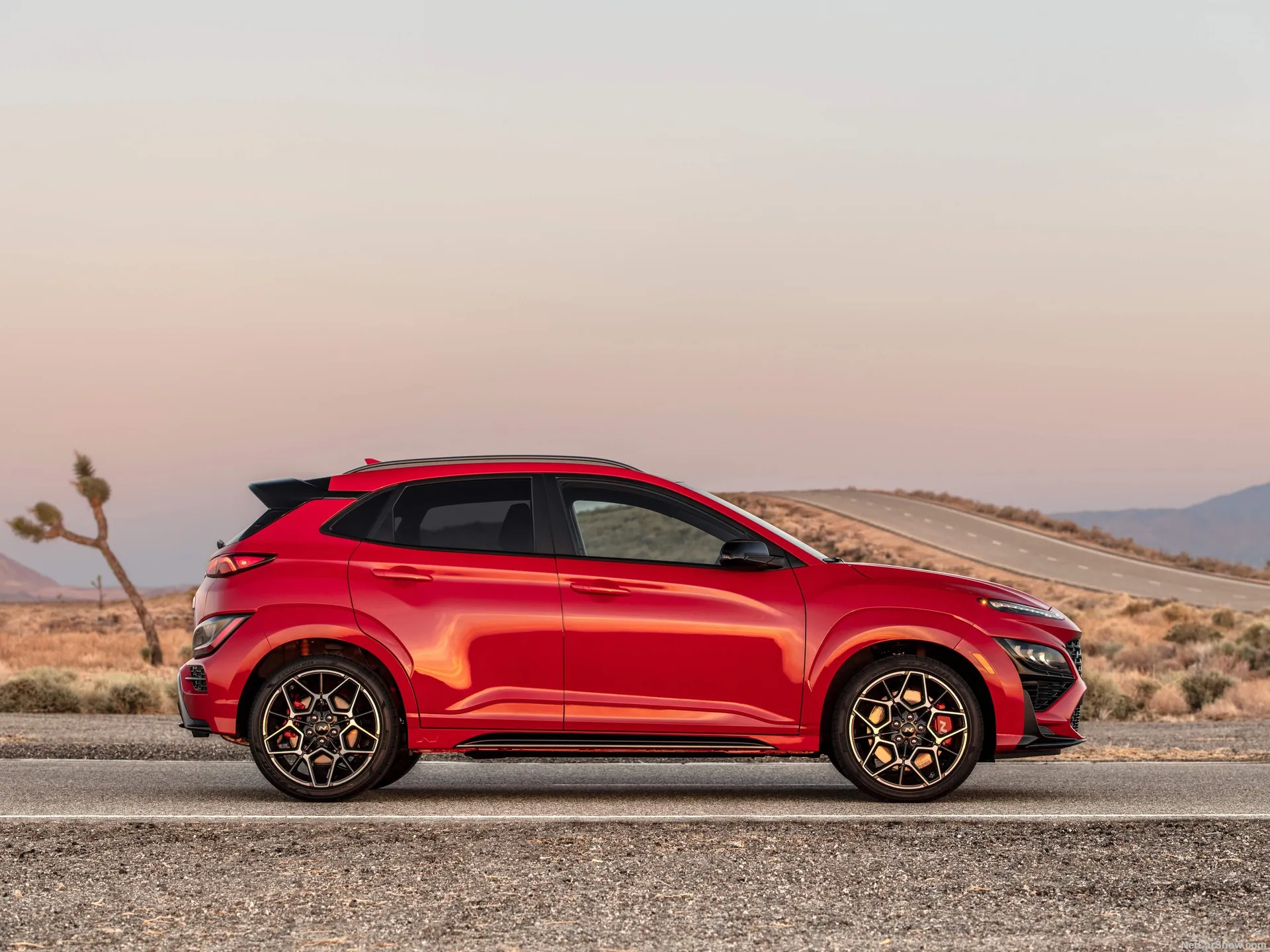 Hyundai Kona N (2022) – boční profil