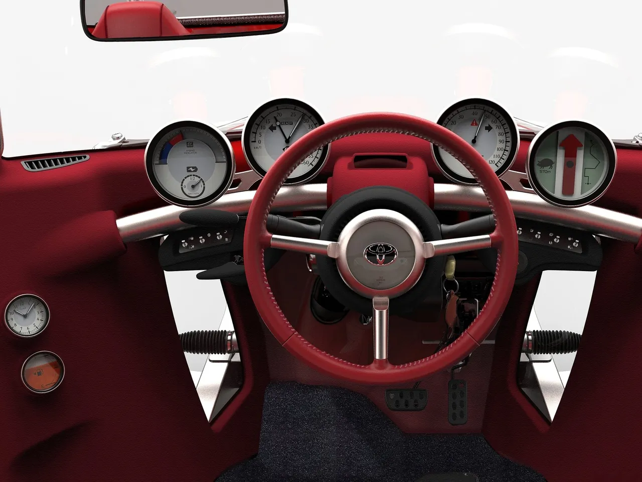 Toyota Kikai Concept (2015) – interiér