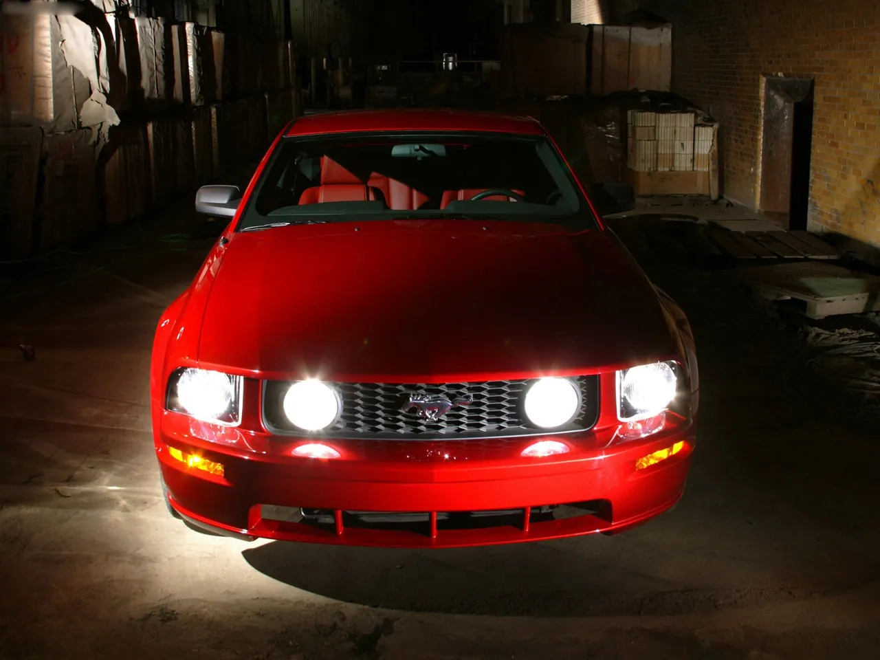 Ford Mustang GT (2005) – zepředu