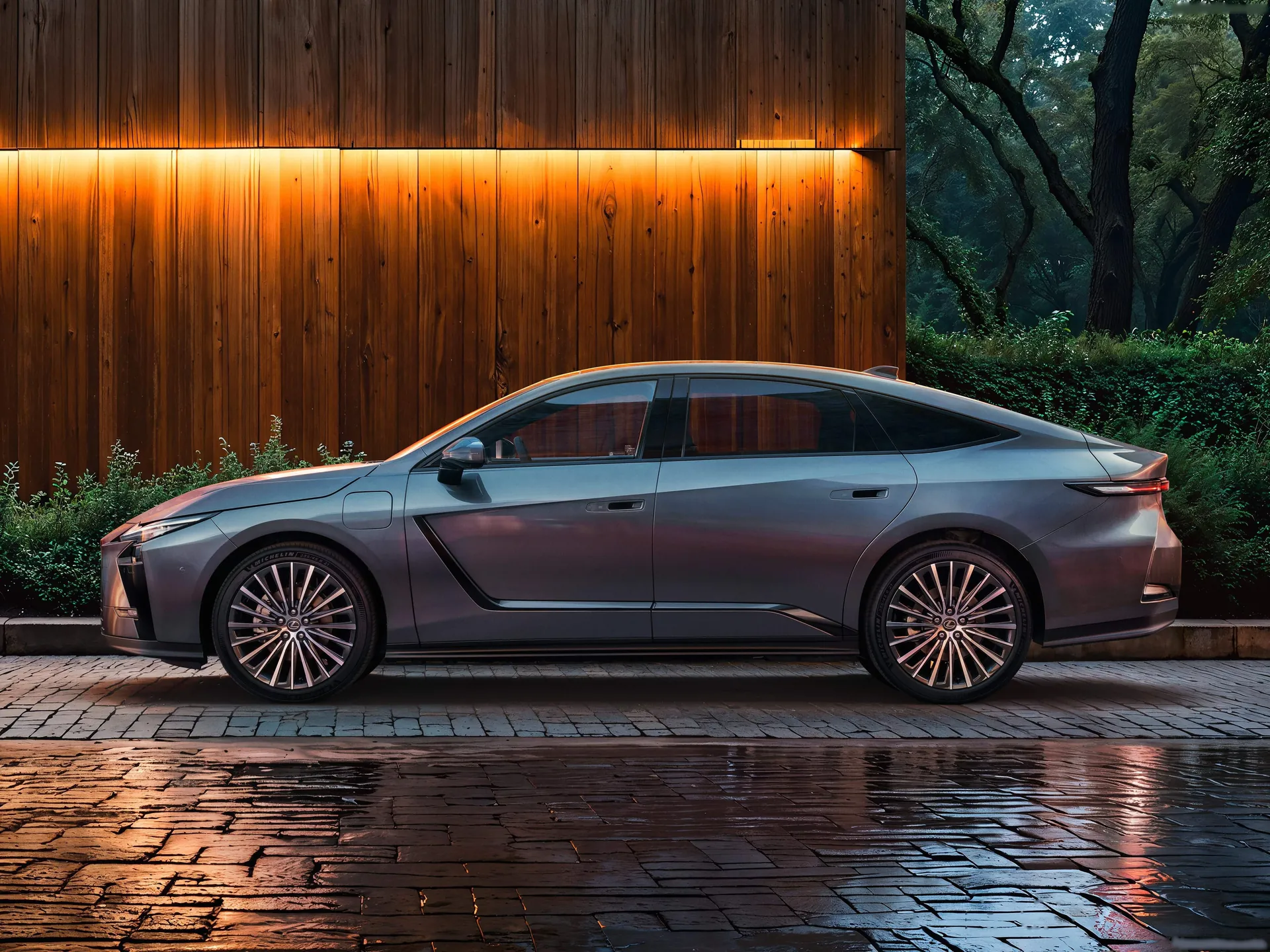 Lexus ES (2026) – boční profil