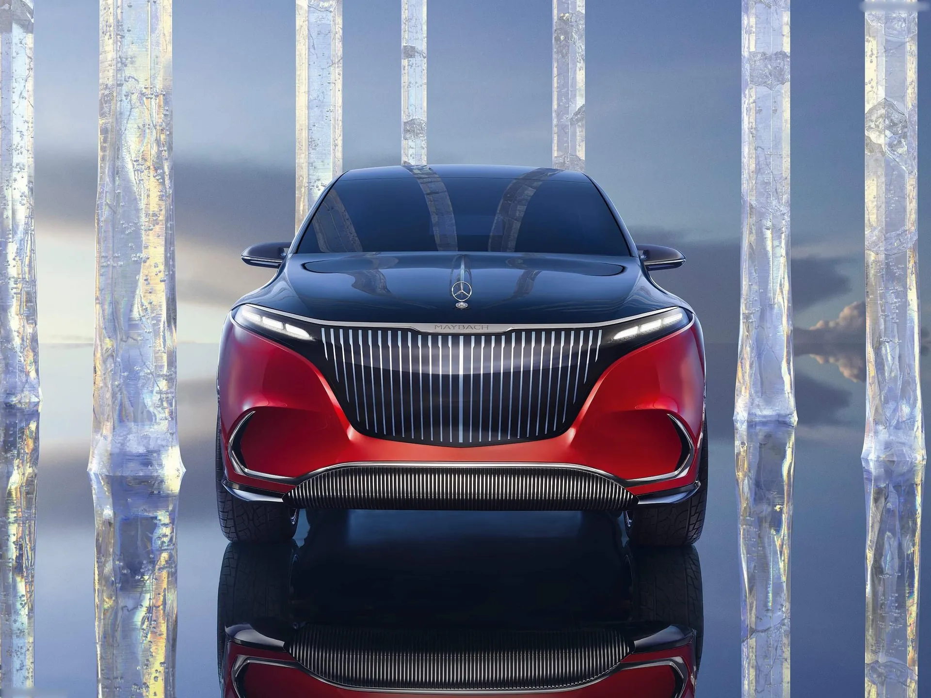 Mercedes-Benz Maybach EQS SUV Concept (2021) – zepředu