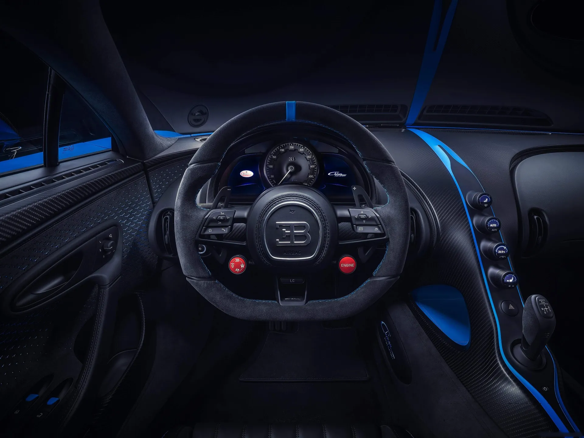 Bugatti Chiron Pur Sport (2021) – interiér