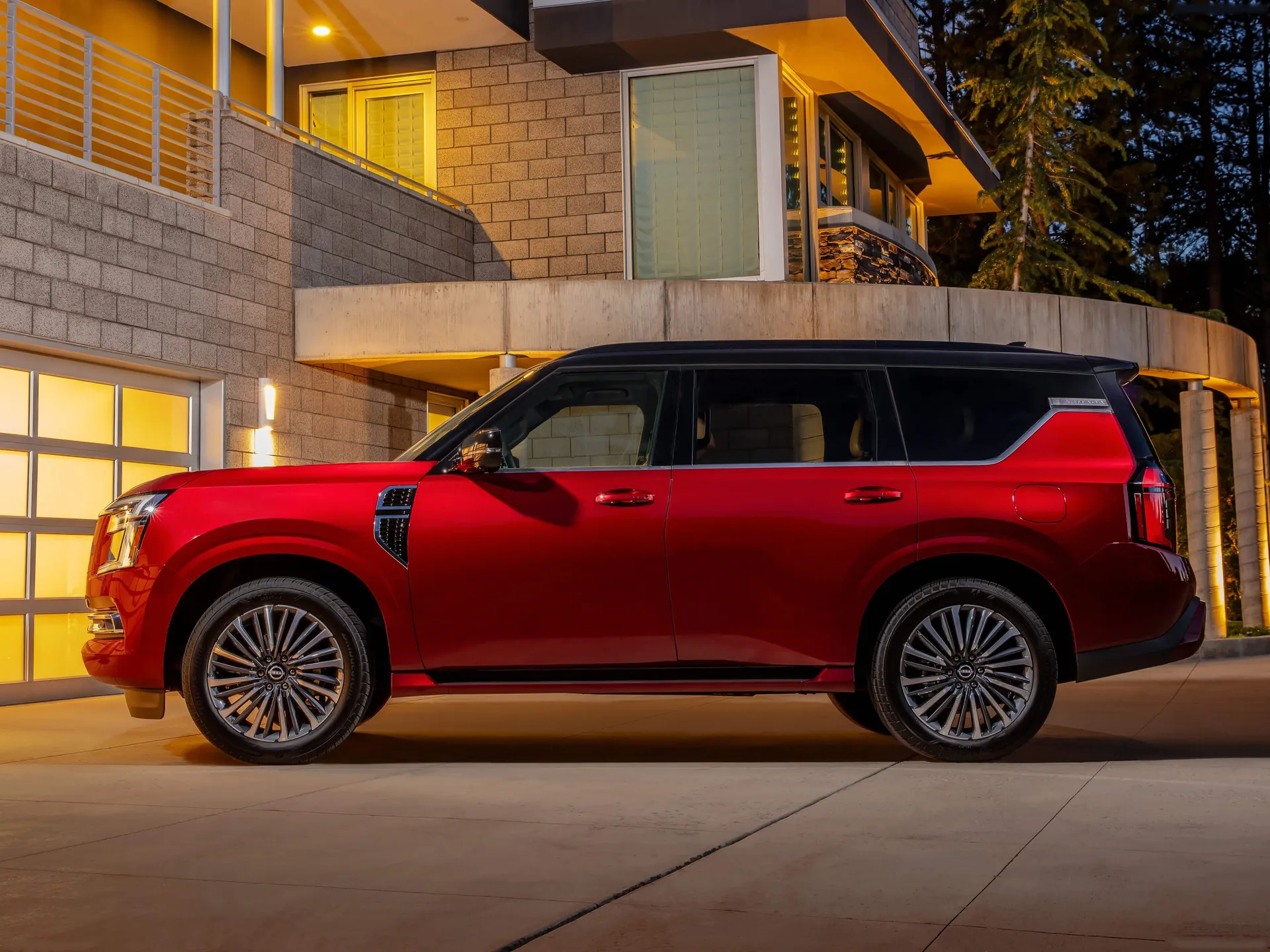 Nissan Armada (2025) – boční profil