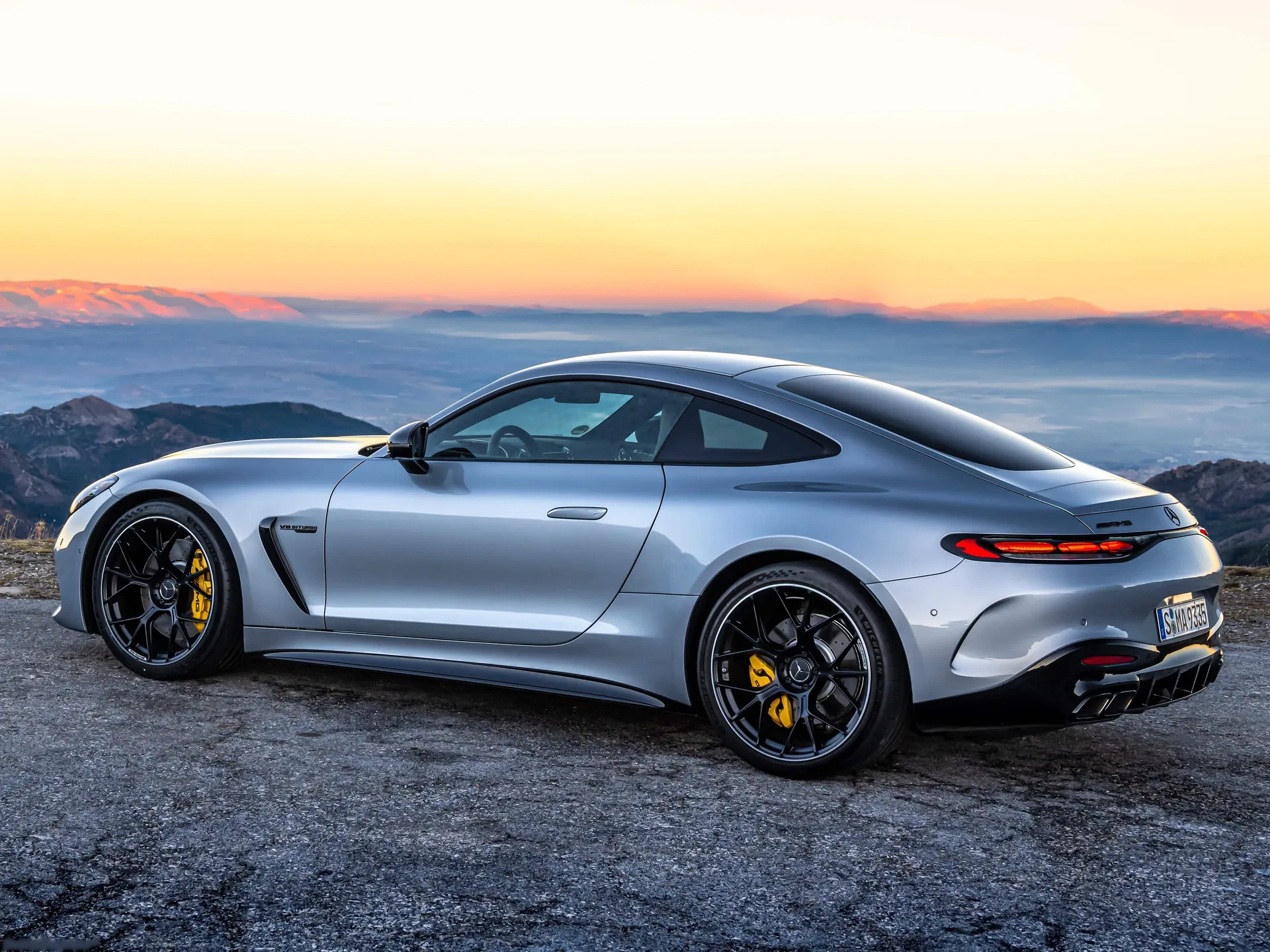 Mercedes-Benz AMG GT Coupe (2024) - Rear Three-Quarter