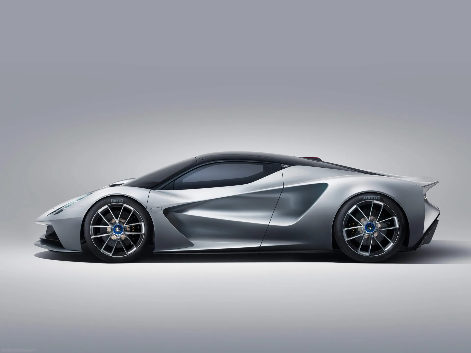 Lotus Evija (2020) – boční profil