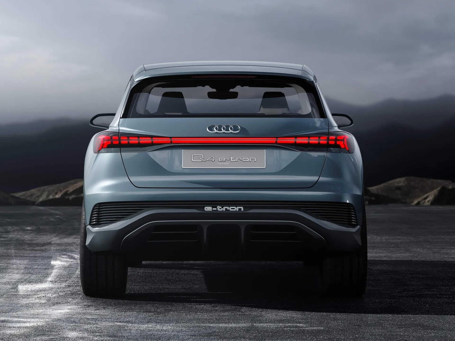 Audi Q4 e-tron Concept (2019) – zezadu
