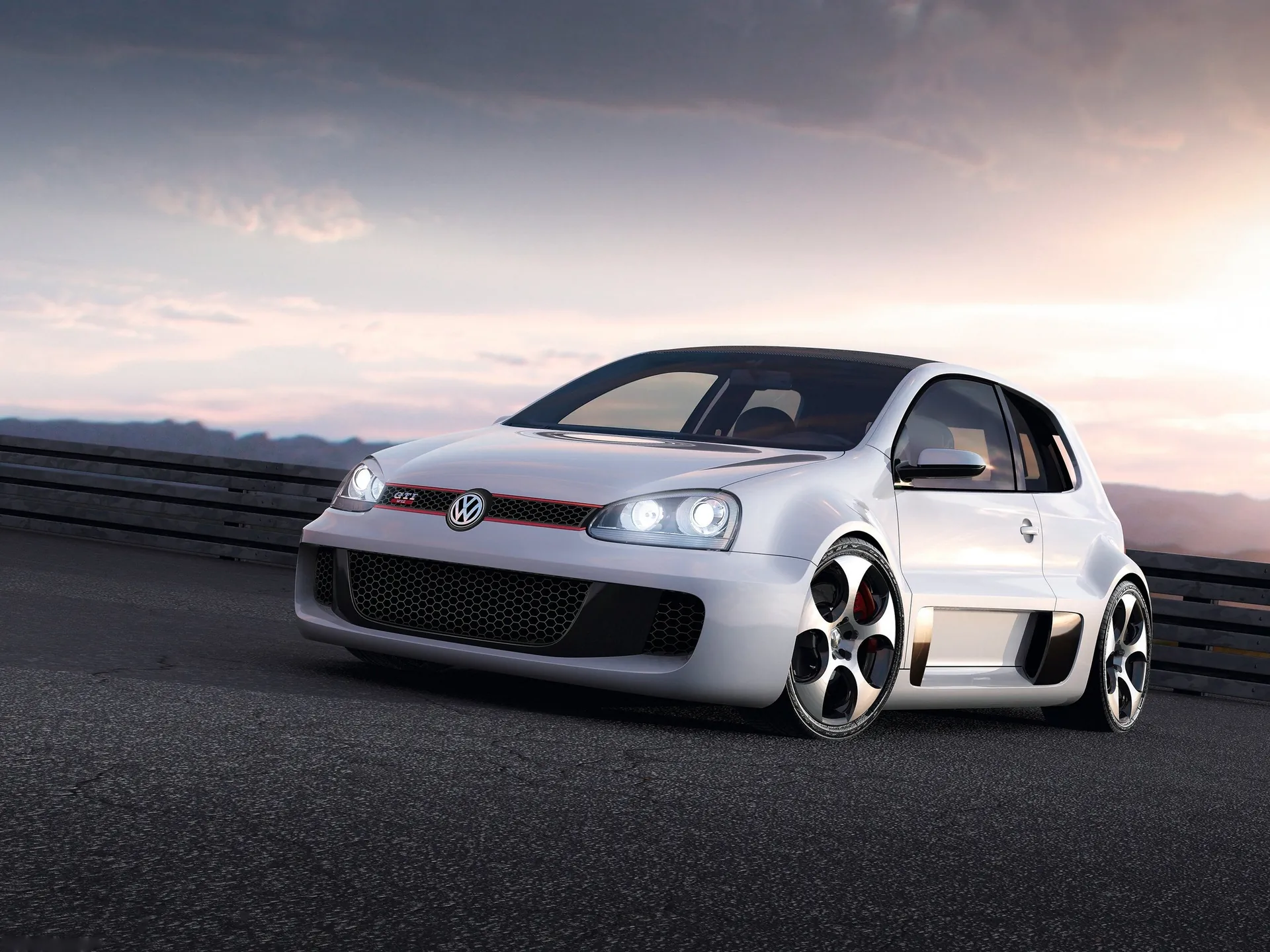 Volkswagen Golf GTI W12 650 Concept (2007)